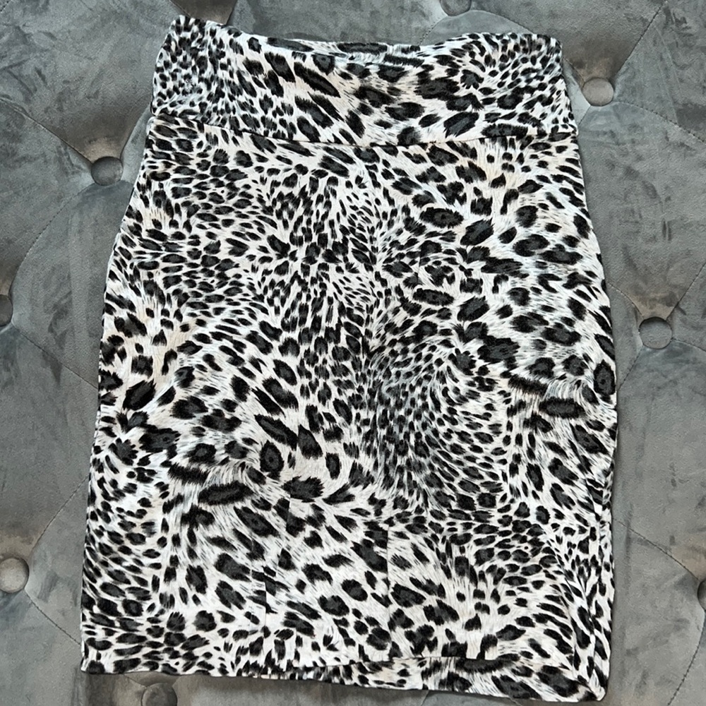 Cheetah skirt